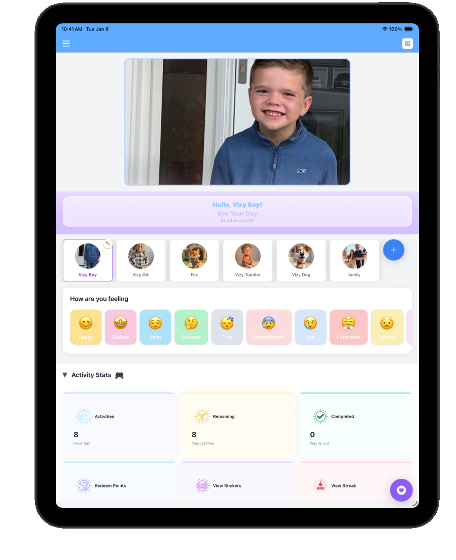 Visual story for preparing for a new sibling